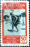 Stamps : Europe : Spain :  Intercambio 0,20 usd 50 cents. 1953
