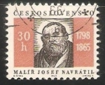 Stamps Czechoslovakia -  Josef Matej Navrátil