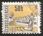 Stamps Czechoslovakia -  Telč
