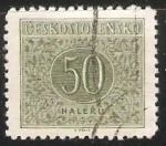 Stamps Czechoslovakia -  Numero 50