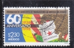 Sellos de America - M�xico -  60 aniversario Federación de Sindicatos de Trabajadores al Servicio del Estado