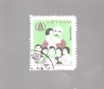 Stamps Vietnam -  niños