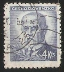 Sellos de Europa - Checoslovaquia -   Tomáš Garrigue Masaryk (1850-1937)