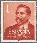 Stamps Spain -  ESPAÑA 1961 1351 Sello Nuevo Juan Vázquez de Mella 1pta