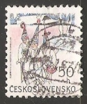 Sellos de Europa - Checoslovaquia -  Navidad 1991