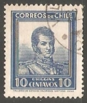 Sellos de America - Chile -  Bernardo O'Higgins Riquelme