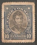 Stamps Chile -   Bernardo O'Higgins Riquelme