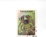 Sellos de Africa - Tanzania -  cangrejo