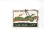 Stamps Tanzania -  reptiles de tanzania