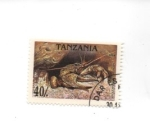 Sellos de Africa - Tanzania -  cangrejo