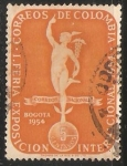 Stamps Colombia -  1ª Feria Exposicion Internacional 1954