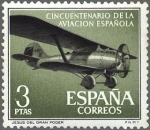 Stamps Spain -  ESPAÑA 1961 1403 Sello ** Aniversario de la Aviación Española Avión Jesús del Gran Poder
