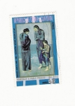 Sellos del Mundo : Africa : Guinea_Ecuatorial : Picaso Mendigos junto almar