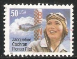 Sellos de America - Estados Unidos -  Jaqueline Cochran- Piloto pionero