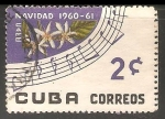 Sellos del Mundo : America : Cuba : Navidad 1960 - 61 Cafe