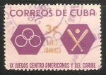 Sellos de America - Cuba -  IX Juegos centro americanos y del caribe