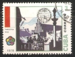 Stamps Cuba -  Varsovia 1955