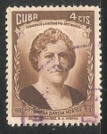 Stamps Cuba -  Mª Teresa Garcia Montes