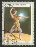 Sellos de America - Cuba -  Festival Internacional de Ballet