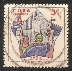 Stamps Cuba -  1º de mayo 1963