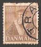 Stamps Denmark -  Hans Tavsen   