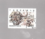 Stamps Tanzania -  ngurdoto crater
