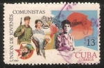 Sellos de America - Cuba -  Union de jovenes comunistas