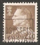 Stamps : Europe : Denmark :  King Frederik IX