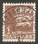 Stamps Denmark -  Escudo de armas