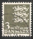 Sellos de Europa - Dinamarca -  Escudo de armas