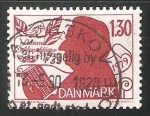 Sellos de Europa - Dinamarca -  Adam Oehlenschläger -1779-1979 