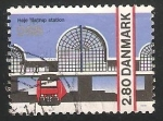Stamps : Europe : Denmark :  Station Høje Tåstrup