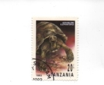 Sellos de Africa - Tanzania -  tortuga elefante