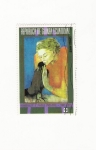 Stamps : Africa : Equatorial_Guinea :  Picaso La muchacha de la Corneja