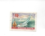 Stamps Hungary -  barco de vela