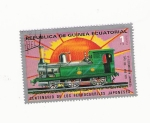 Stamps Equatorial Guinea -   1LOCOMOTORA JAPONESA