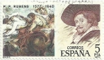 Stamps Spain -  CENTENARIOS. CENTAUROS Y LAPITAS, RETRATO DE RUBENS. EDIFIL 2464