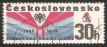 Stamps Czechoslovakia -  Pioneer Scarf, 