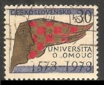 Sellos de Europa - Checoslovaquia -  University of Olomouc, 400th anniv.   