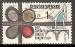 Stamps Czechoslovakia -  14 Congreso Mundial de Carreteras y Puentes   