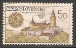Stamps Czechoslovakia -  Castillo Křivoklát