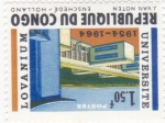 Stamps Democratic Republic of the Congo -  Universidad Lovanium 10º aniversario
