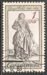 Stamps Czechoslovakia -  Jacques collet