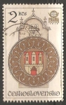 Stamps Czechoslovakia -  Reloj de la Torre de Praga