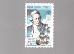 Stamps Cambodia -  marinero