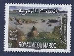 Stamps Morocco -   LAGO Aguelmam Side Ali