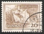 Stamps Denmark -  Monumentos naturales