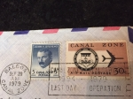 Stamps Peru -  Canal de Panama - Ultimo dia de operaciones