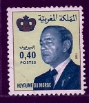 Stamps Morocco -  HASSAN  II