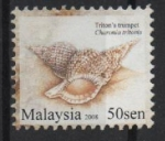 Sellos de Asia - Malasia -  TRITÓN  TROMPETA